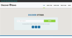Desktop Screenshot of discover-ottawa.org