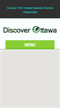 Mobile Screenshot of discover-ottawa.org